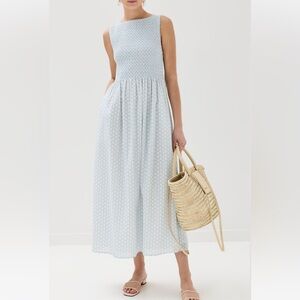 Hill house home Cosima blue baroque nap dress (READ DESCRIPTION! FLAW!)